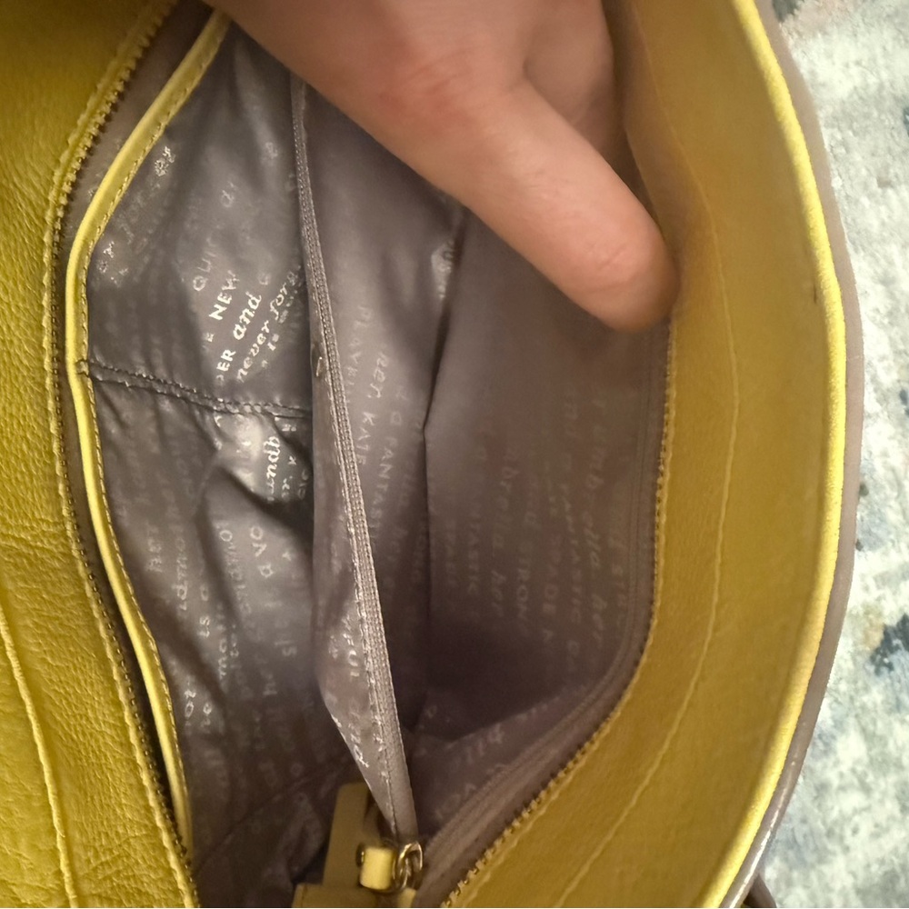Kate Spade Taupe and Yellow Women's Bag - Picture 5 of 13